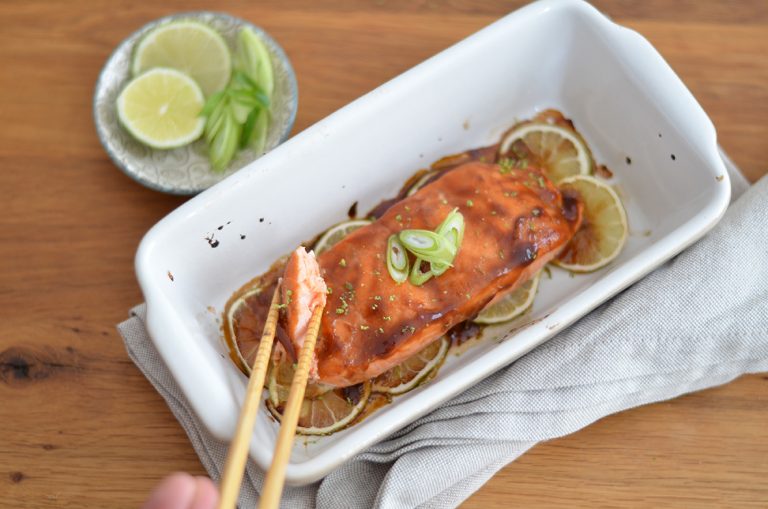 Limetten-Lachs-Teriyaki