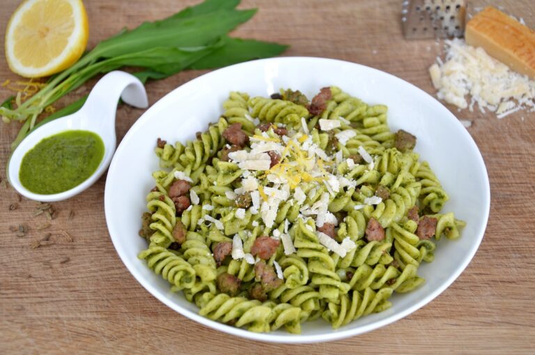 Bärlauch Nudelsalat