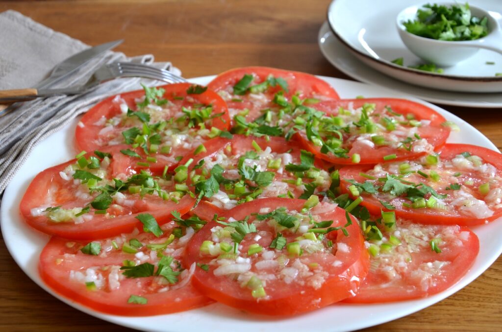 Tomaten Carpaccio