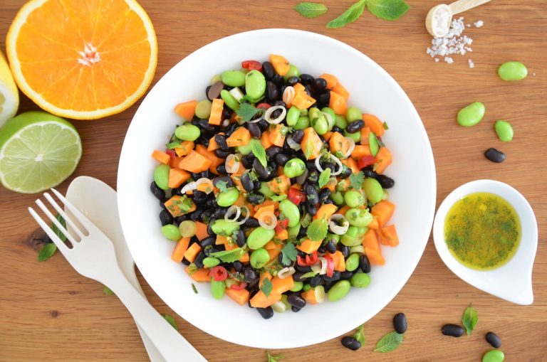 Bohnensalat mit Zitrus-Vinaigrette