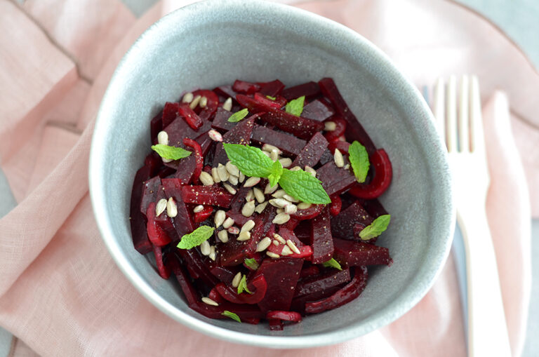 Rote Bete Salat mit Apfel