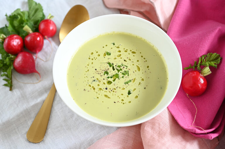 Radieschenblätter-Suppe