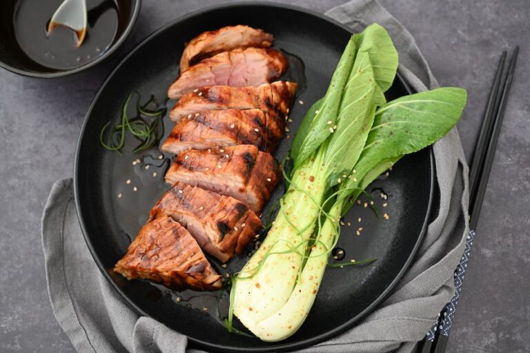 Glasiertes Schweinefilet mit Hoisin-Sauce