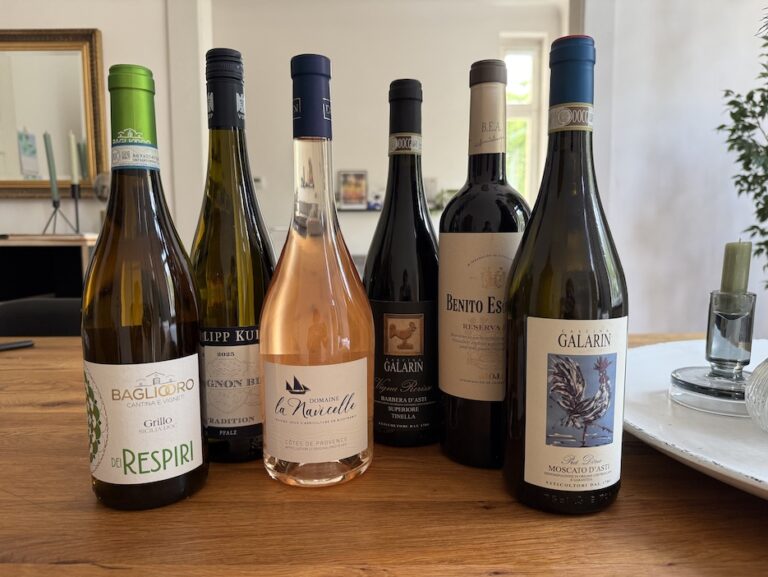 Wein zum Essen: Weine von Vioneers
