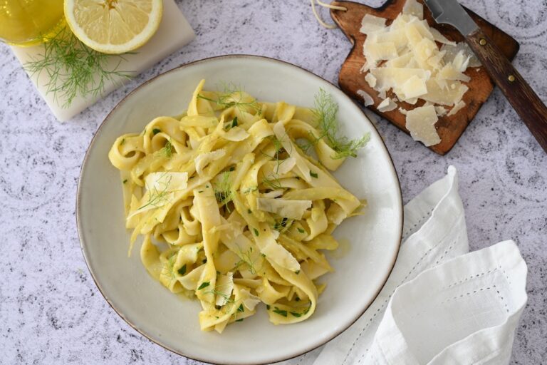 Pasta mit Fenchel und cremiger Bohnensauce: Das proteinreiche Sommergericht