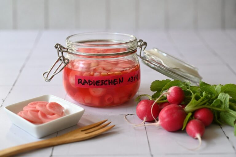 Radieschen fermentieren